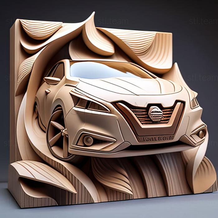 3D model Nissan Maxima (STL)